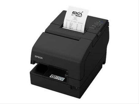 Imprimante Epson TM-H6000V-204P1: Imprimante à ticket USB, Serial, Ethernet, Black, PSU, EU