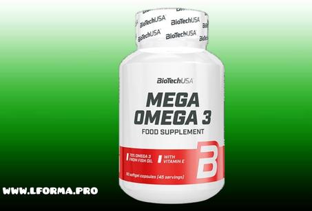 Mega Omega 3 90 Softgel Capsules - Santé cardiovasculaire