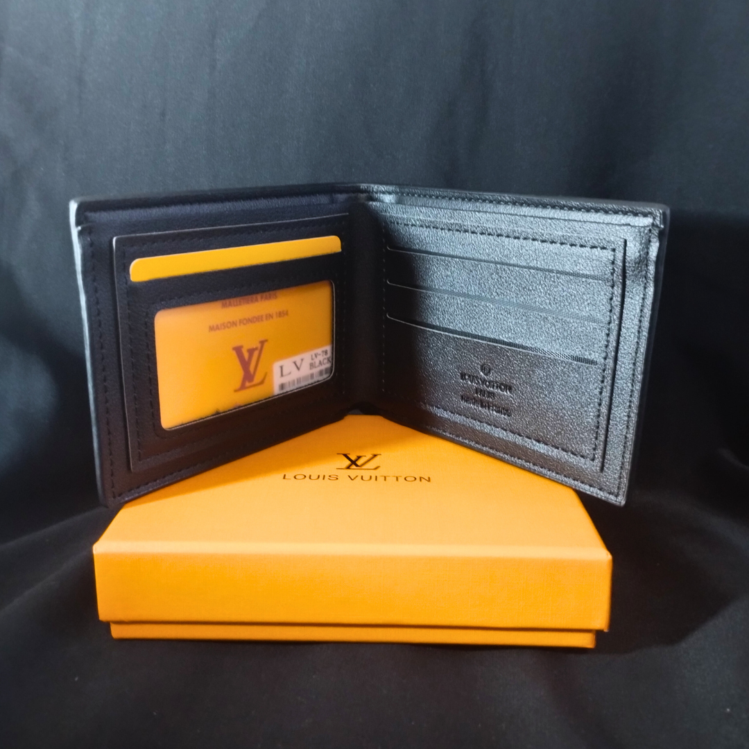 PORTE MONNAIE LV NOIR