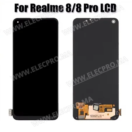 Afficheur Display REALME 8 , REALME 8 PRO  RMX3085 ECRAN RMX3081