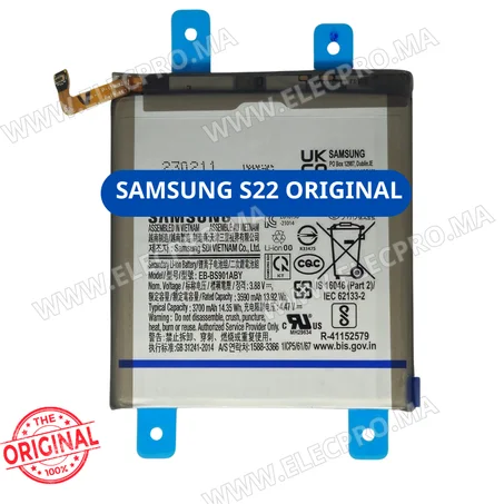 batterie Samsung Galaxy S22 original battery EB-BS901ABY