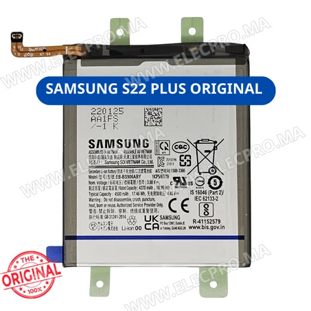 batterie Samsung S22 plus original battery EB-BS906ABY