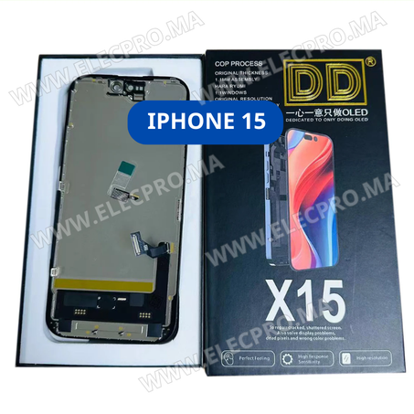 AFFICHEUR IPHONE 15 ECRAN