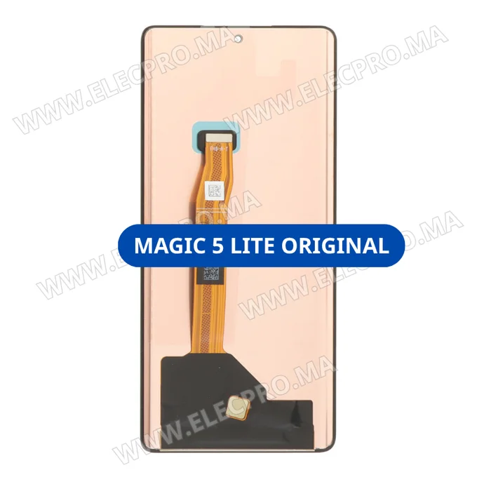 Écran LCD Complet Pour Honor Magic 5 Lite 5G - Taille 6.67 Pouces, Couleur Noir, Référence RMO-NX3, Neuf