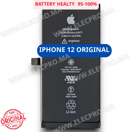 Batterie iPhone 12 Originale | Prix Maroc & Changement Batterie iPhone 12