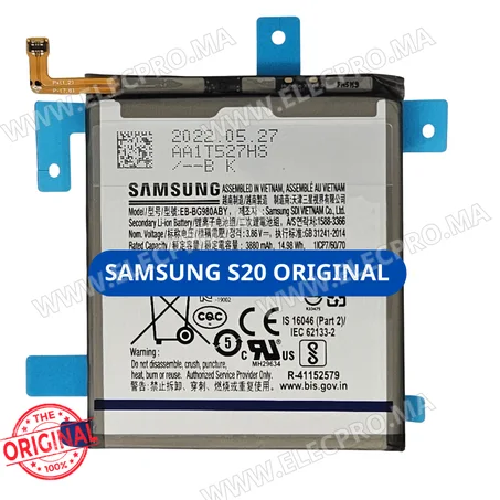 batterie Samsung S20 5g original  battery  EB-BG980ABY