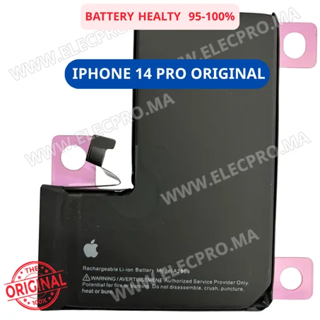 Batterie iPhone 14 Pro Originale | Prix Maroc & Remplacement Batterie iPhone 14 Pro
