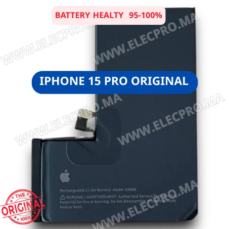 Title: Batterie iPhone 15 Pro Originale | Prix Maroc & Remplacement Battery iPhone 15 Pro