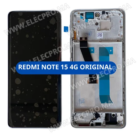 Redmi Note 15 4G Écran AMOLED Original 120Hz – Remplacement Afficheur 2510DRA23E / 2510DRA23G