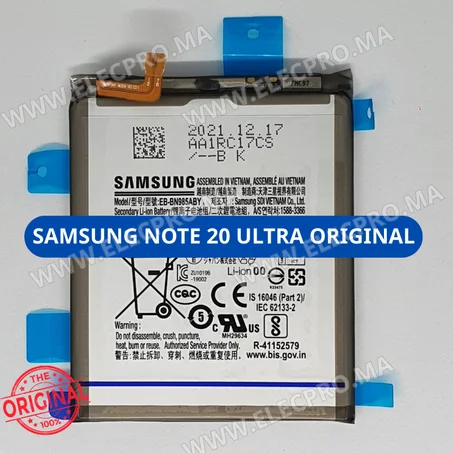 batterie Samsung Note 20 ultra original  battery EB-BN985ABY
