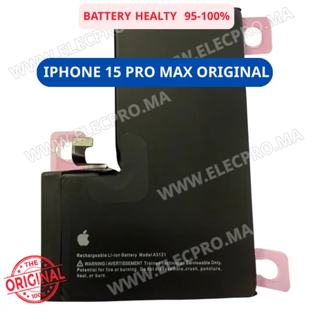 Batterie iPhone 15 Pro Max Originale | Prix Maroc & Remplacement Battery iPhone 15 Pro Max