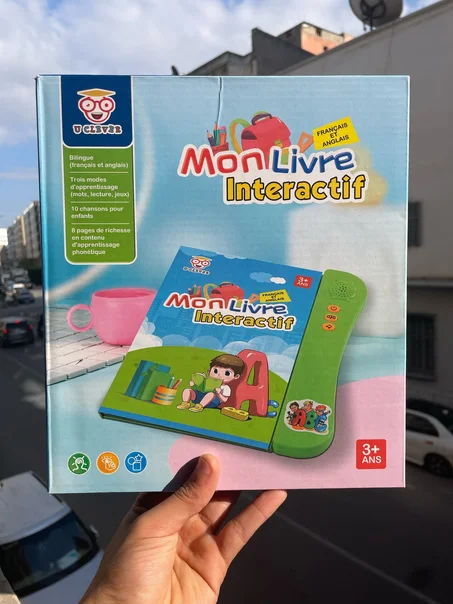 Mon Livre Interactif Français–Anglais | كتاب تعلم لغات فرنسي إنجليزي