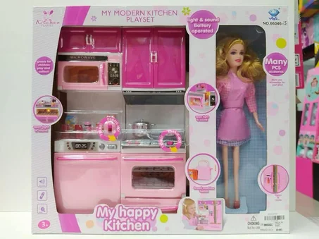 Cuisine pour filles كوزينة للبنات مطبخ بالأضواء ولأصوات