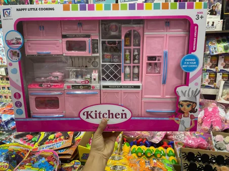 ✨ كوزينة للبنات مع أضواء وأصوات – Cuisine pour filles lumineuse et sonore ✨