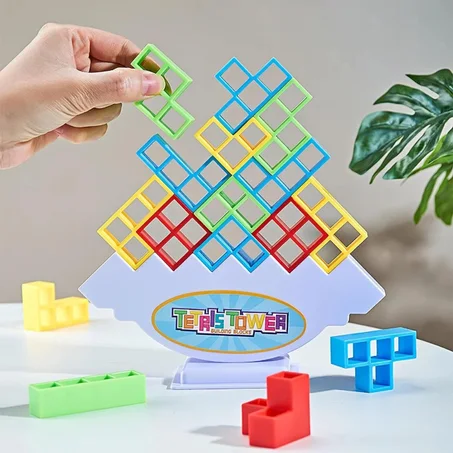 ⭐ Tetris Tower – لعبة التوازن المثالية