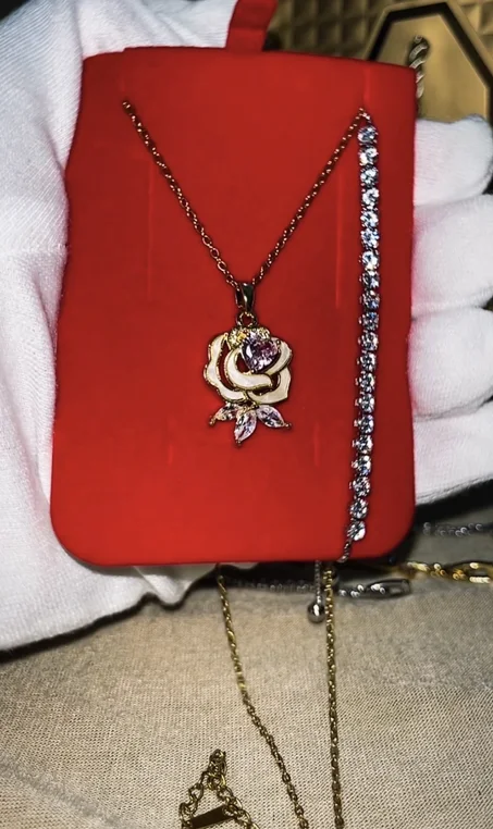 Pack Collier + Gourmette de ton choix🌹✨