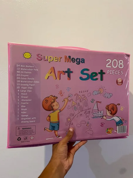 Color Set 208 pièces grande – مجموعة الألوان 208 قطعة
