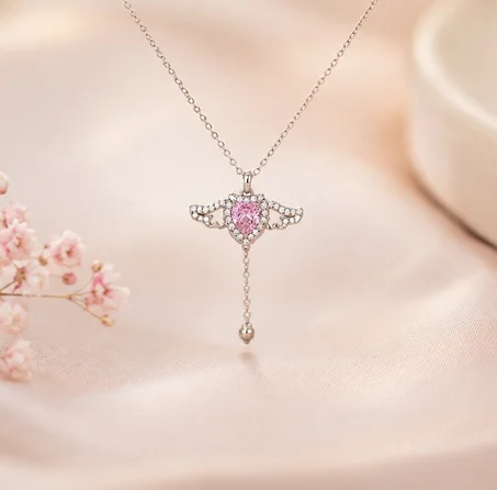 Collier Flying heart 💞 سنسلة قلب طاير