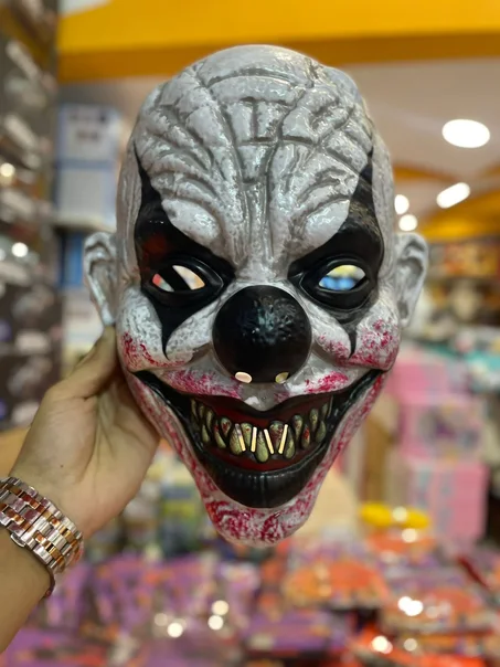 Masque Clown Tueur Horreur Halloween / ماسك المهرّج القاتل المرعب 🎪😱