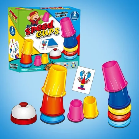 ⭐ Speed Cups – لعبة السرعة والتحدي ⭐
