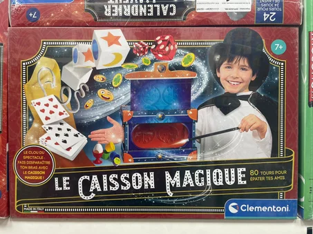 ✨ Caisson Magique لعبة الساحر – الصندوق العجيب لتسلية الأطفال واستكشاف السحر ✨