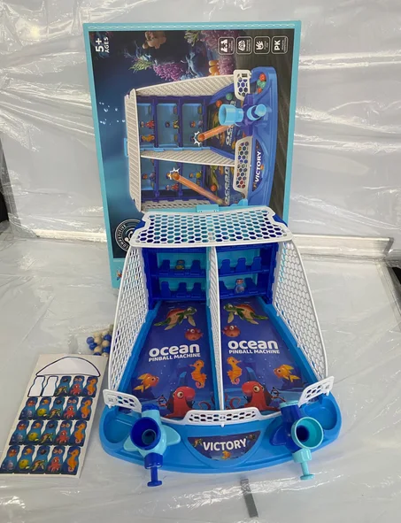 Jeu de tir Ocean Pinball Machine 🐙 | لعبة تحدي التصويب البحري الممتعة 🎯 للأطفال +5 سنوات