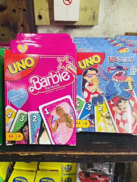 🎴 Uno Carte – كارطة أونو – Tom & Jerry – One Piece – Barbie – Stitch 🎴