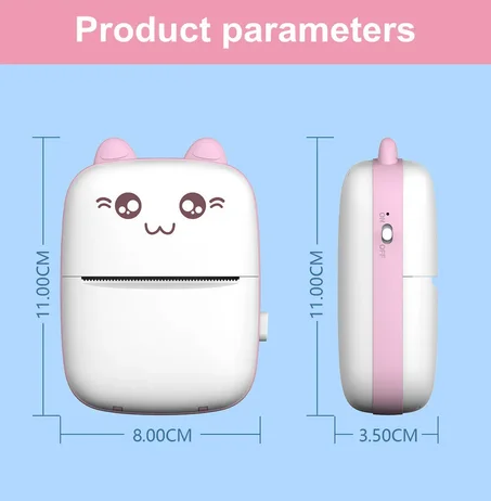 mini printer طابعة محمولة
