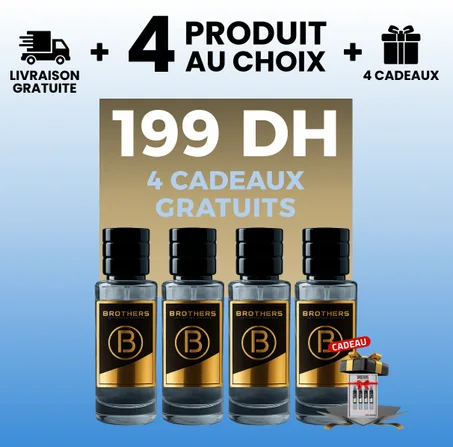 Pack BROTHERS 4 × 30 ml