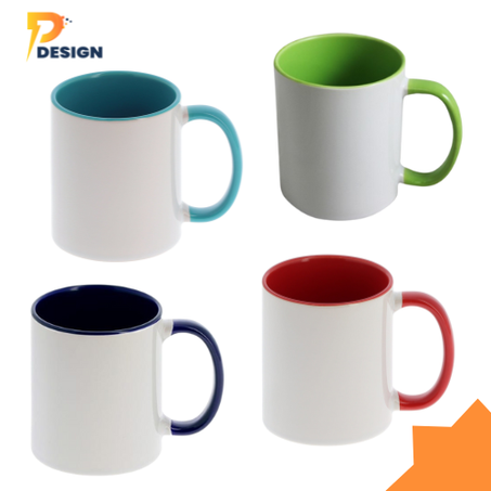 Mug بمقبض ملوّن | Mug Couleur Poignée