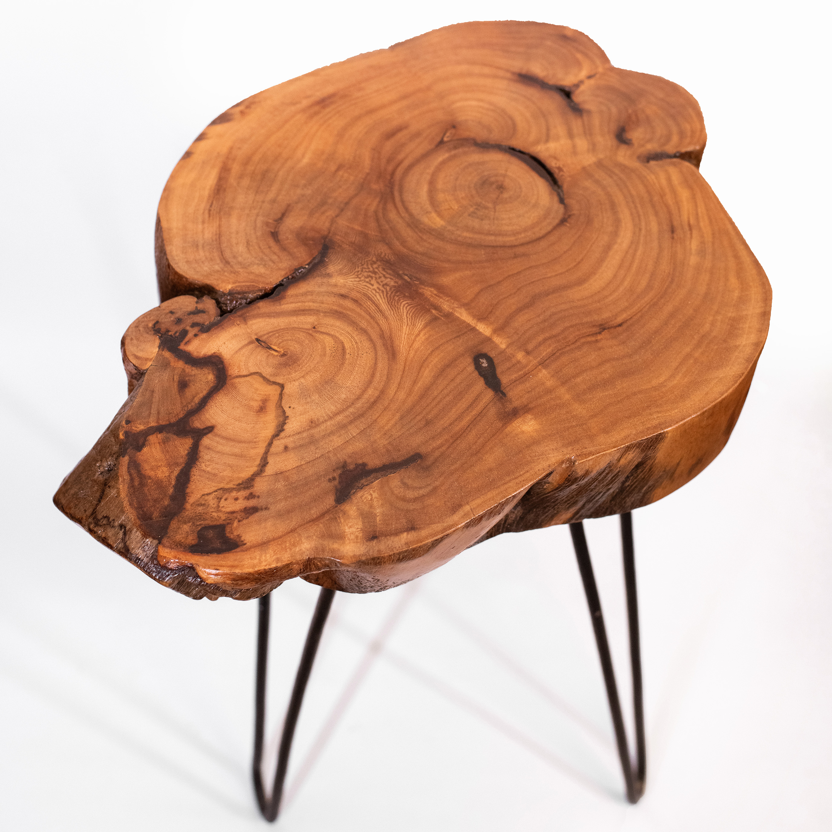 Natural  Wooden Side Table