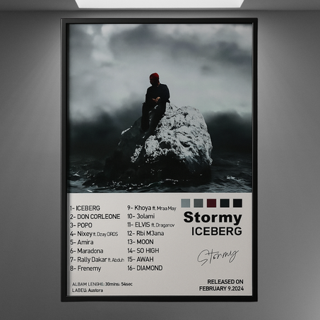 ICEBERG STORMY POSTER