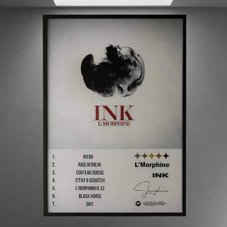 INK MORPHINE POSTER
