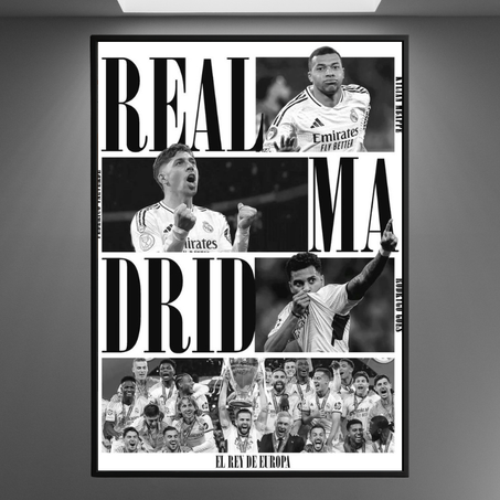 REAL MADRID POSTER