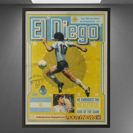 EL DIEGO MARADONA POSTER