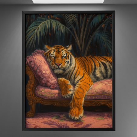 ARTISTIC TIGER POSTER