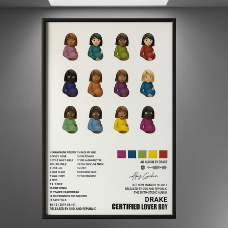 CERTIFIED LOVER BOY POSTER