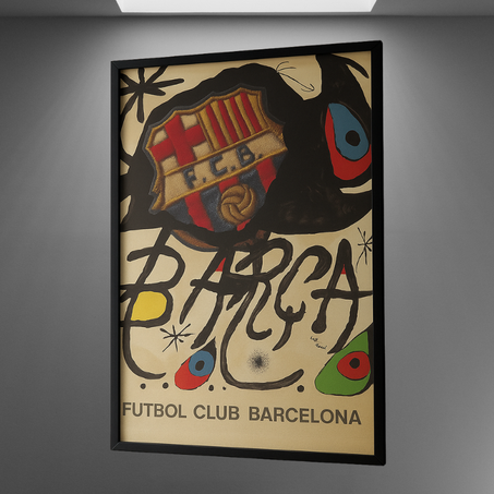 BARCA DESIGN ART POSTER