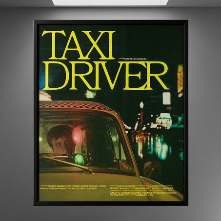 TAXI DRIVER POSTER