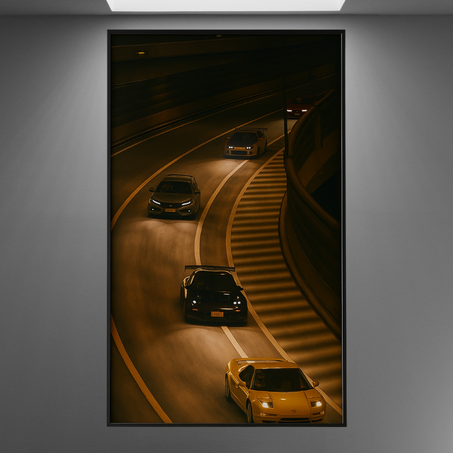AESTHETIC CARS POSTER