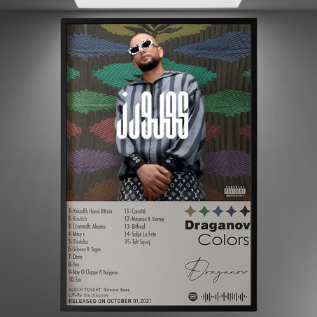 COLORS DRAGANOV POSTER