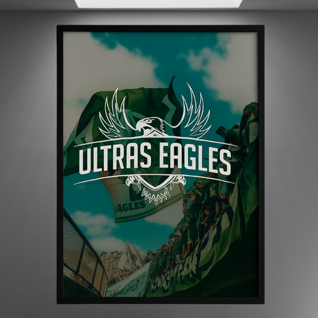 ULTRAS EAGLES DESIGN POSTER