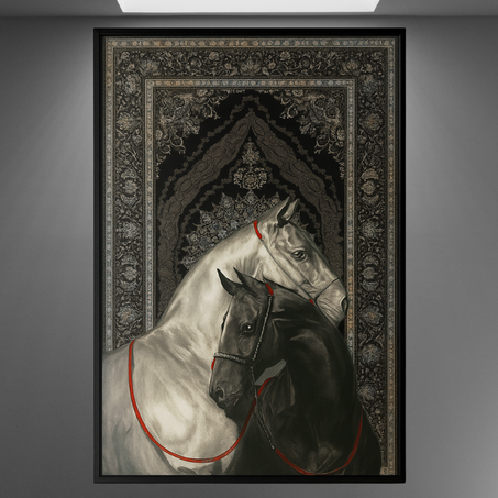 ARABIC HORSE POSTER