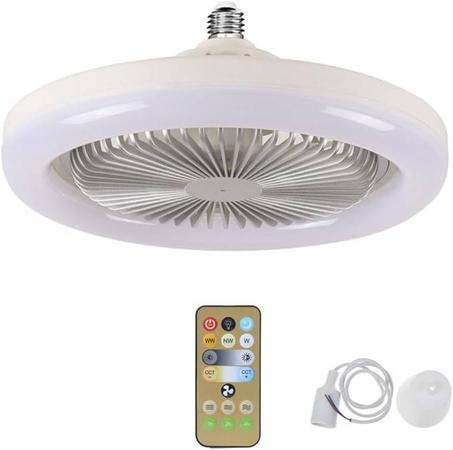 مروحة سقف مع لمبة اضاءة