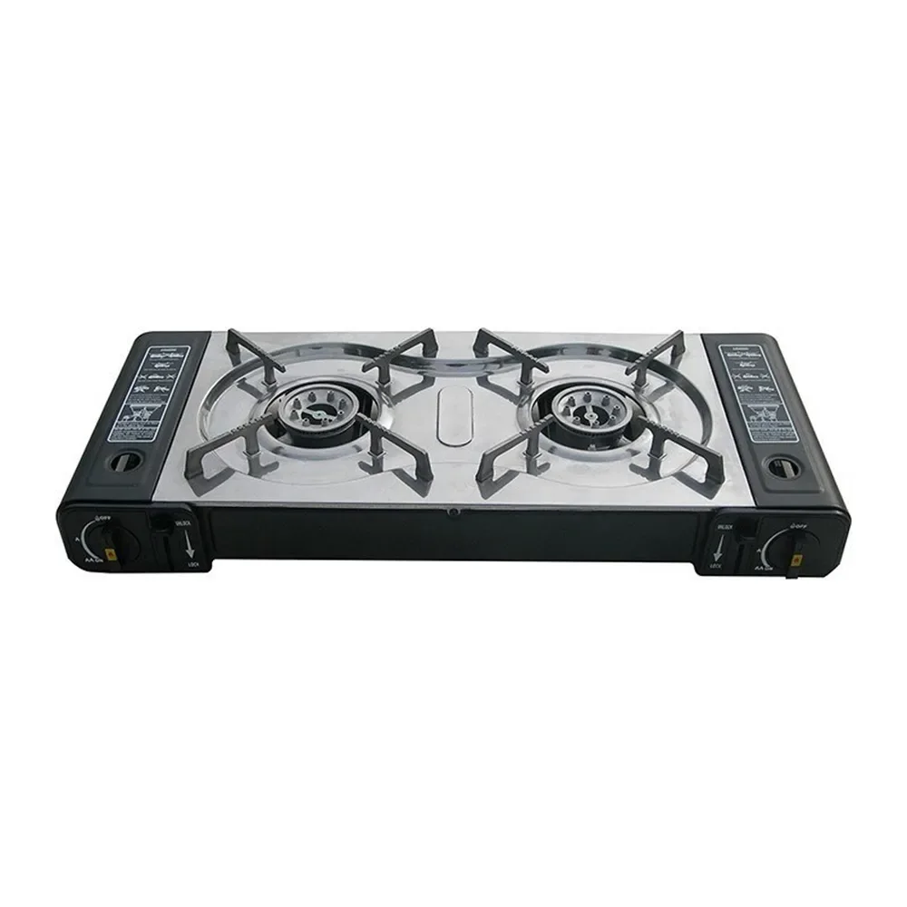 موقد الغاز المتنقل 2 في 1 DLC ضمان 6 أشهر