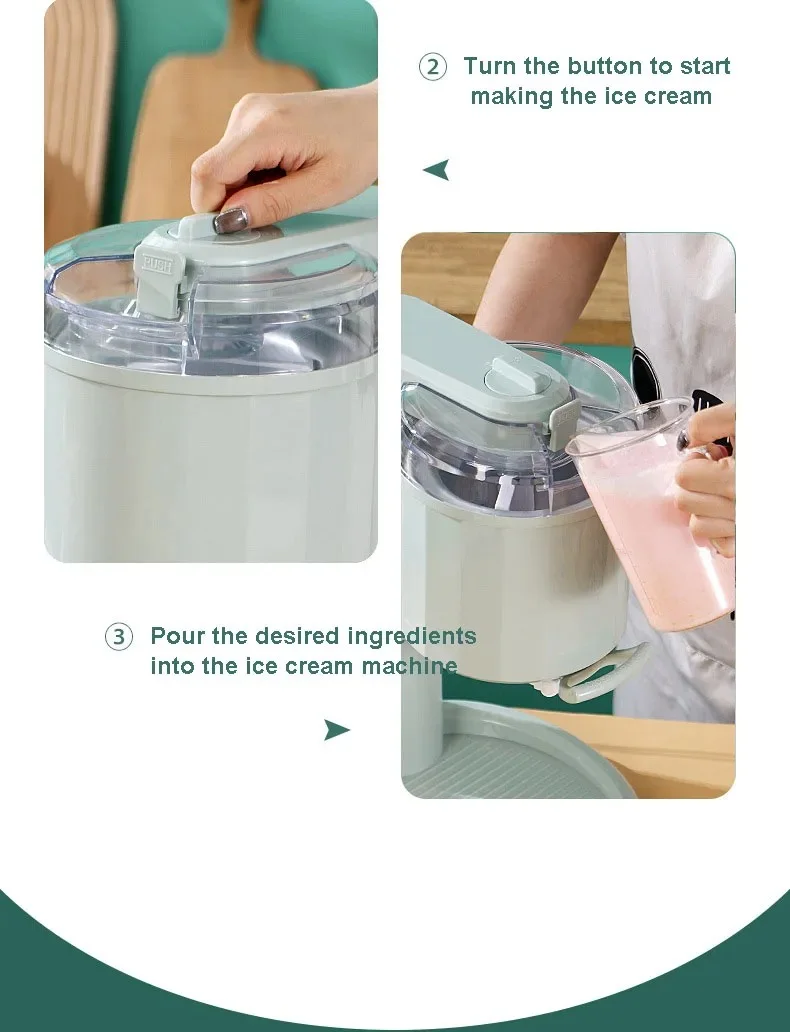 ماكينة صنع ايس كريم الحديثة Soft Ice Cream