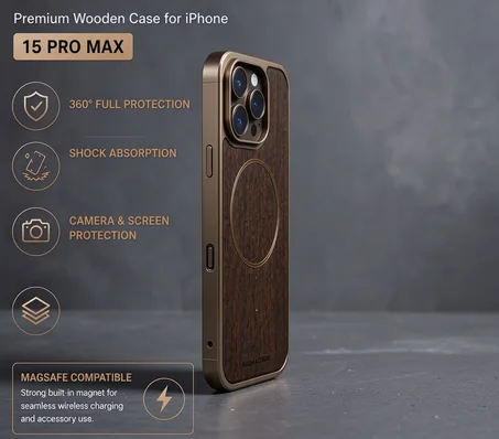 cuver wood ip 15 pro max
