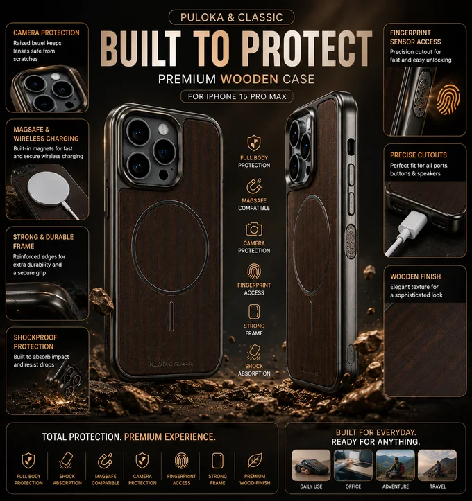 cuver wood ip 15 pro max
