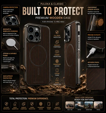cuver wood ip 16  pro max