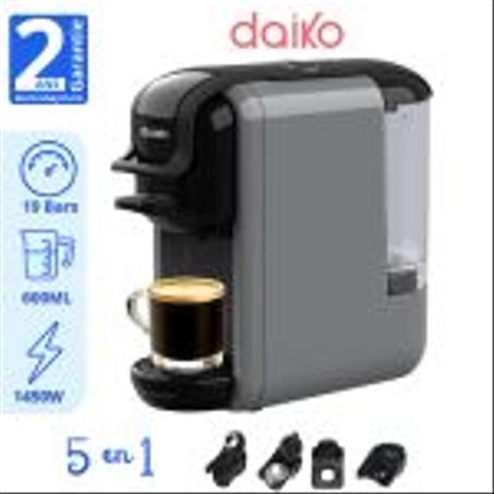 Daiko Machine café espresso 5en1 - 19 Bar - CAPSULE Nespresso -Dolci Gusto - Dosette